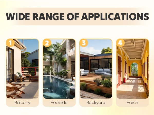 4-piece outdoor rattan bar set with high-quality terrace and courtyard chairs