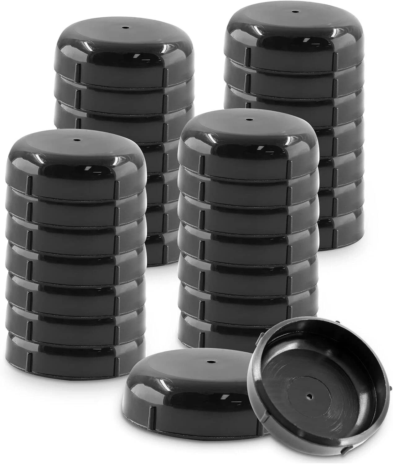 40 Pcs 1-1/2″ Wrought Iron Patio Furniture Feet Caps Outdoor Patio Chair Glides
