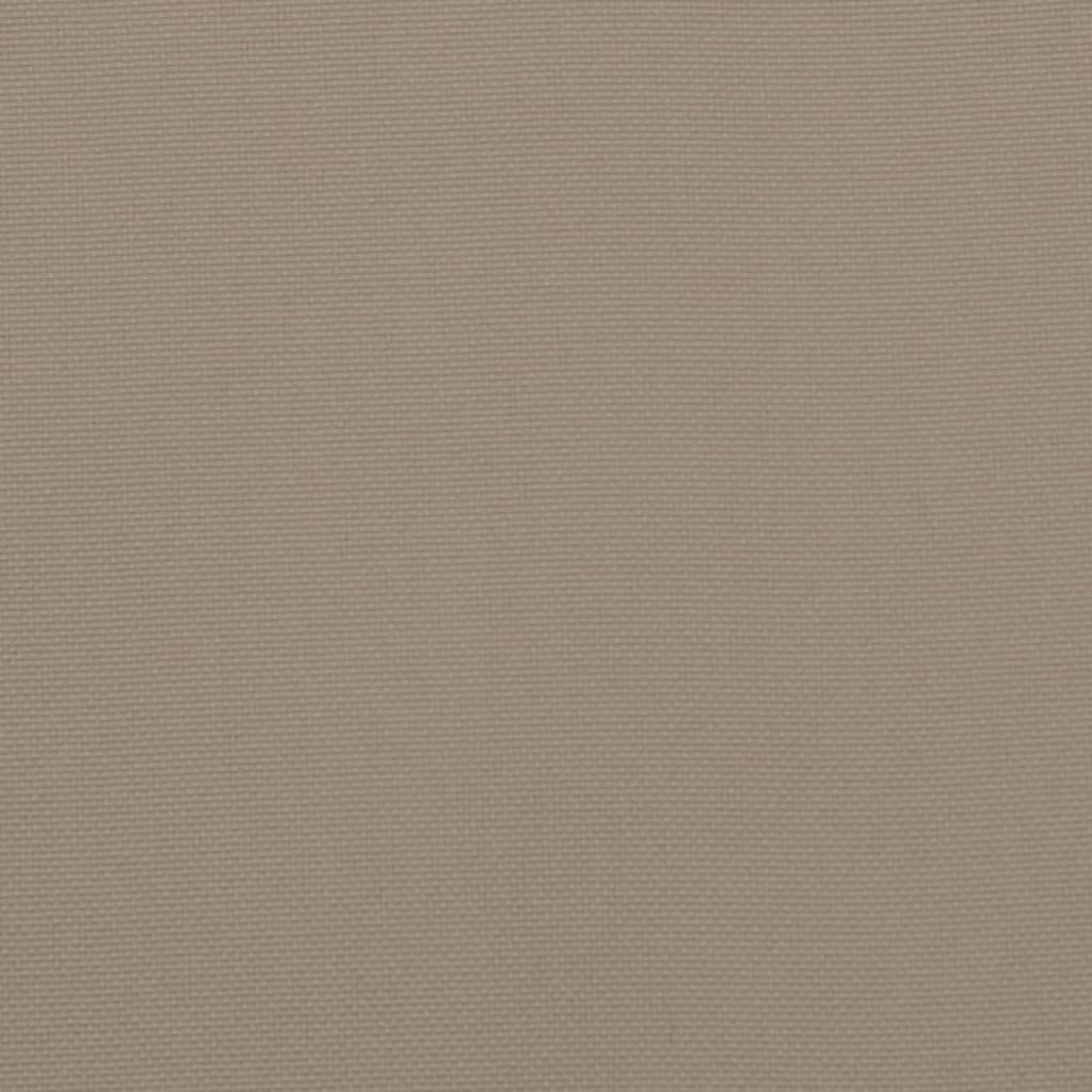 Garden Chair Cushions 6 pcs Taupe 15.7″x15.7″x1.6″ Oxford Fabric