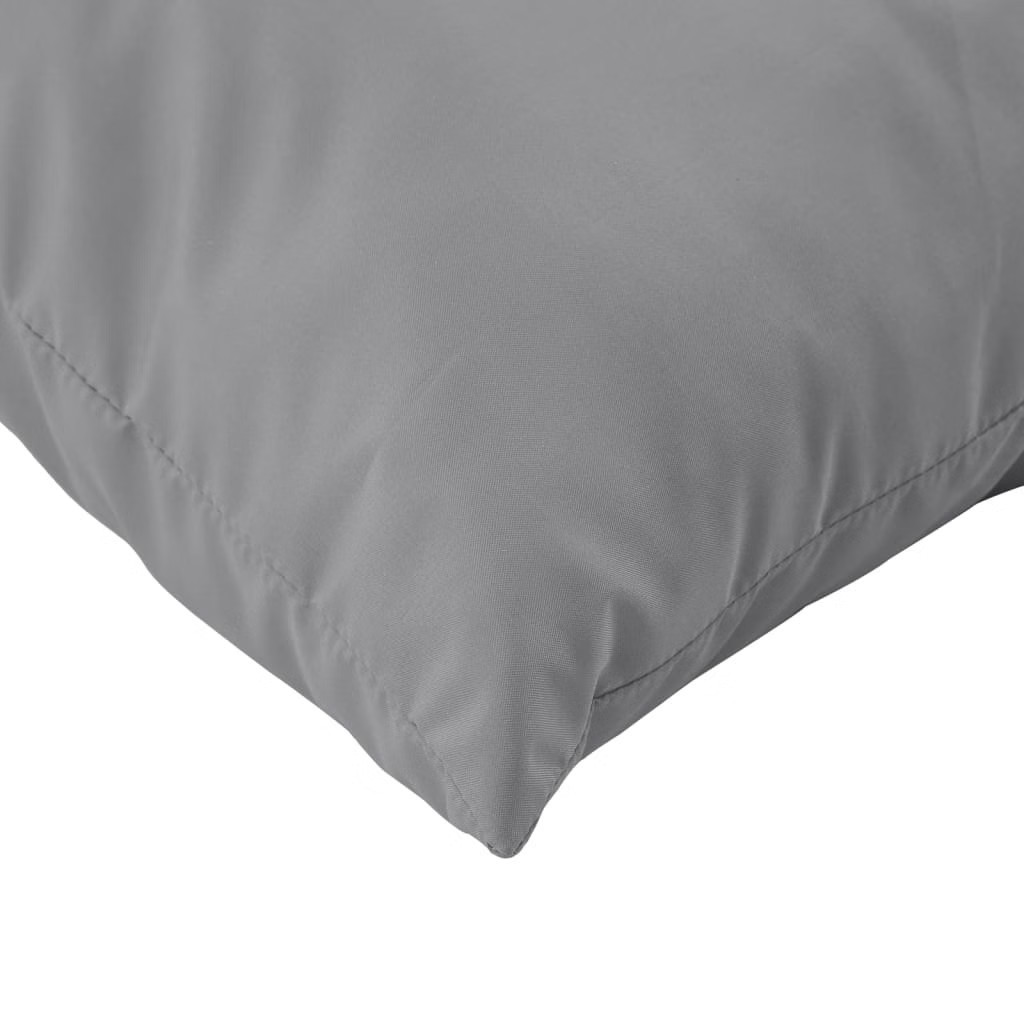 Pallet Cushion Set of 2 Grey 100% polyester Standard Durable