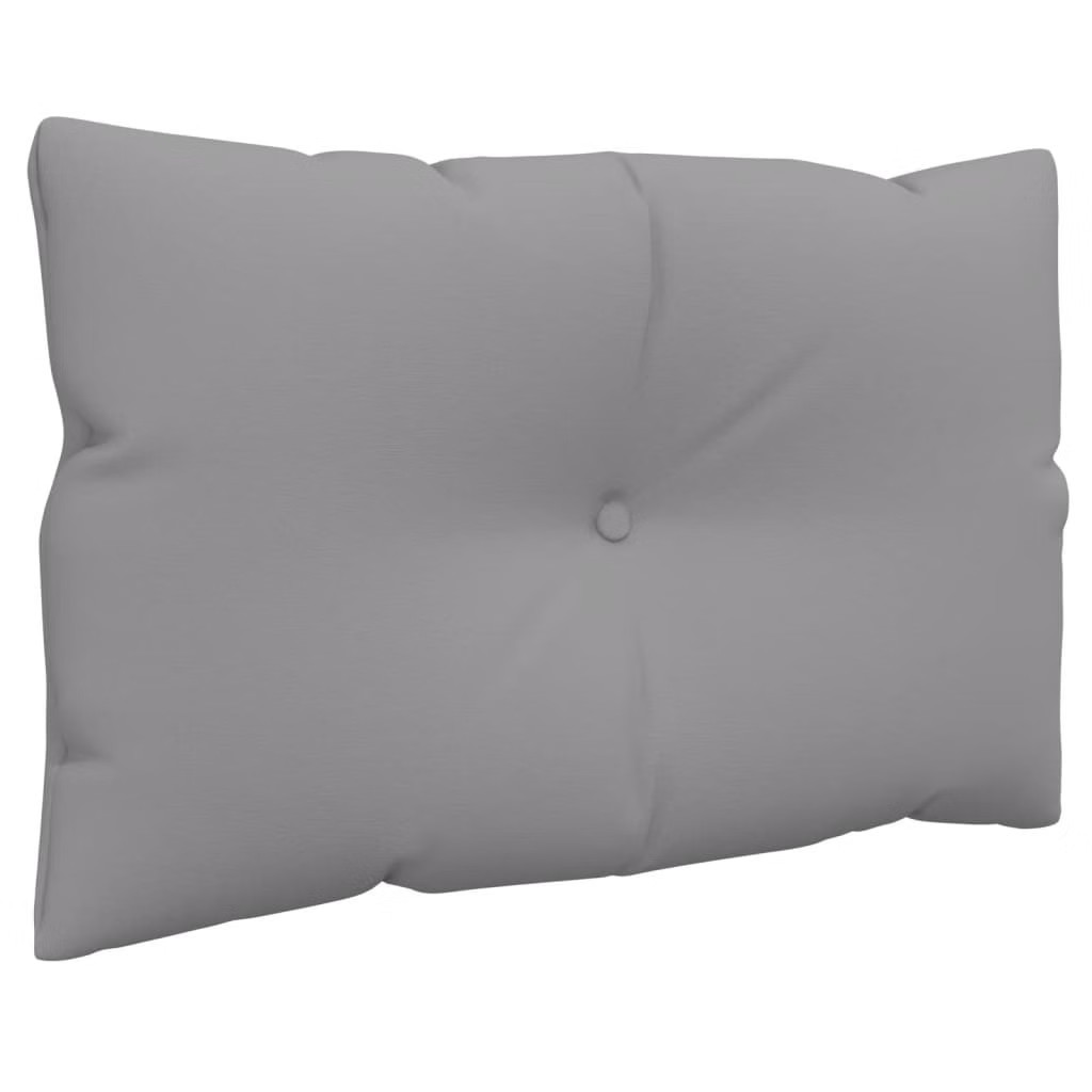 Pallet Cushion Set of 2 Grey 100% polyester Standard Durable