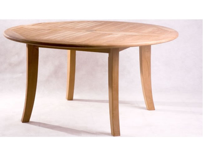 4pc Grade-A Teak Dining Set 52″ Round Table 3 Lagos Arm Chair Outdoor Patio