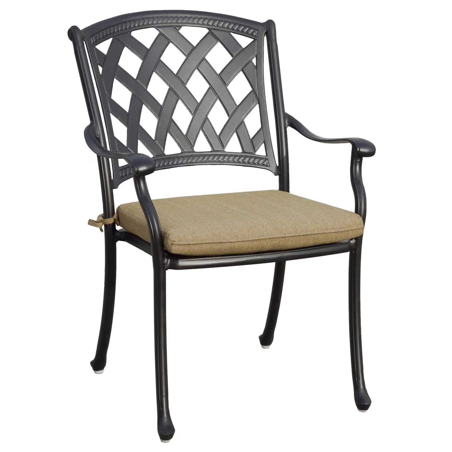 Ocean View 5 Pc Cast Aluminum Dining Set 36 Inch Square Series 30 Table in