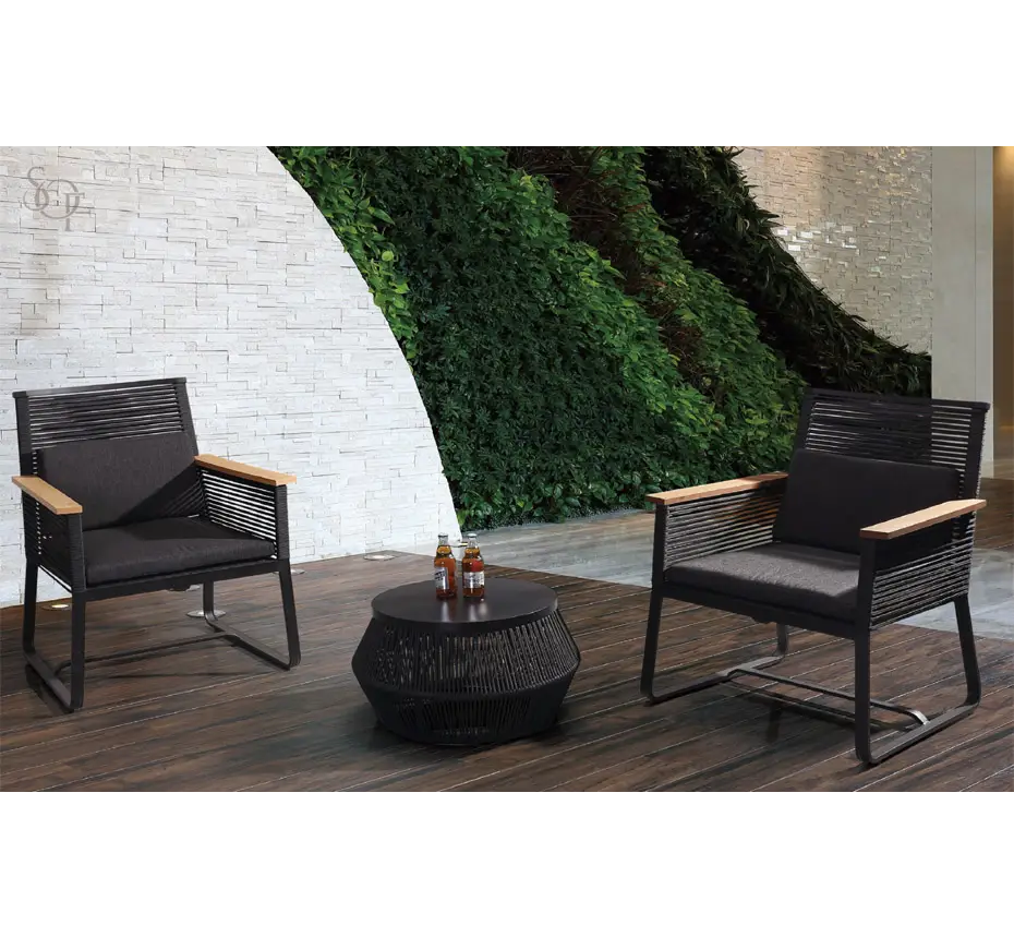 Cordero with teak Collection - Silhouette Outdoor Furniture - Chicago, Illinois